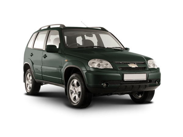 Chevrolet Niva Цвет: Темно-зеленый металлик (Сочи)