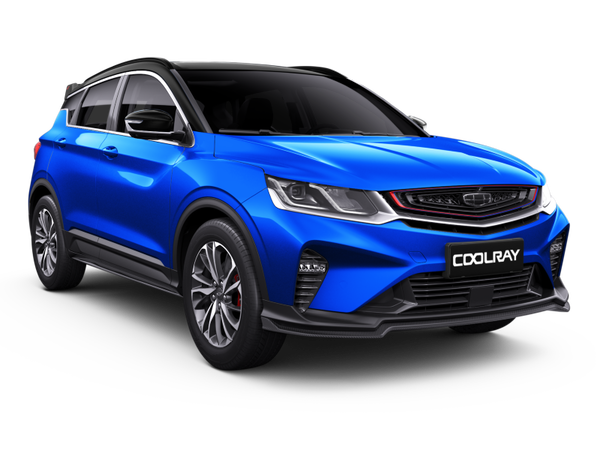 Geely Coolray Цвет: Сине-черный